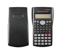 Dakexiong KK-82MS-D Portable Scientific Calculator Engineering Scientific Functional Calculator with 240 Functions Two-Line Display for School Supplies Students Teachers Business Office Home,Black