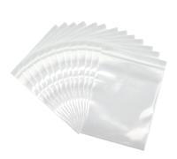 DAKFOOK 1000 Pcs Grip Seal Bags, 7 x 10cm Small Clear Plastic Bags, Resealable Mini Ziplock Bags for Jewellery, Earrings, Beads, Nuts, Biscuits, Crafts Storage