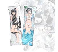 Dakimakura Arknights La Pluma Anime Body Pillow Cover Dakimakura Short plush fabric Throw pillowcase