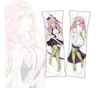 FDSAD Dakimakura Demon Slayer Kanroji Mitsuri Anime Dakimakura Life-Size Double Sided Body Pillow Cover