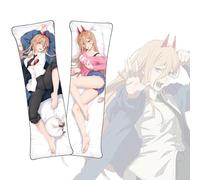 Dakimakura Power《Chainsaw Man》Anime Dakimakura Life Size Double Sided Body Pillow Cover 50cmx150cm-2-WT Power-B