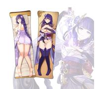 Dakimakura Raiden Ei《Genshin Impact》Anime Dakimakura Otaku wives or husbands Life Size Double Sided Body Pillow Cover
