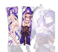 FDSAD Dakimakura Raiden Ei《Genshin Impact》Anime Dakimakura Otaku wives or husbands Life Size Double Sided Body Pillow Cover