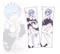 Dakimakura Re:Zero Rem Anime Dakimakura Life-Size Double Sided Body Pillow Cover