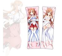 Dakimakura Sword Art Online Yuuki Asuna Anime Body Pillow Cover Dakimakura Short Plush Throw Pillowcase