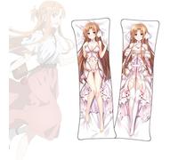 Dakimakura Sword Art Online Yuuki Asuna Anime Body Pillow Cover Dakimakura Short Plush Throw Pillowcase