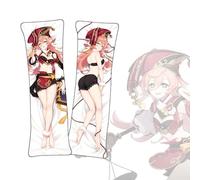 Dakimakura Yanfei《Genshin Impact》Anime Dakimakura Otaku wives or husbands Life Size Double Sided Body Pillow Cover