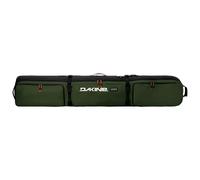 Dakine Boundary Ski Roller Bag 200cm with Wheels, Rosin | Holds 2 pairs of skis, boots and outerwear; 360 padded tarp lining, 9cm urethane wheels, lockable YKK #10 zip