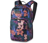 Dakine Campus M Backpack 25 Litres Durable Bag with Laptop Compartment and Foam Padding on the Back - Backpack for School, Office and Travel, Black Tropidelic, 25 litres, Rucksack