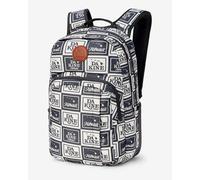 Dakine Campus Print M Backpack 25L Pure Black White