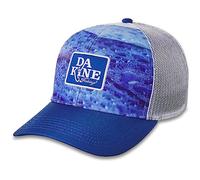 Dakine Men's Crossing Curved Bill Trucker Cap, Blue Wave, One Size