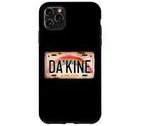 Da'Kine Hawaiian Pidgin Retro Hawaii License Plate Rainbow Case for iPhone 11 Pro Max