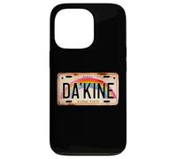 Da'Kine Hawaiian Pidgin Retro Hawaii License Plate Rainbow Case for iPhone 13 Pro