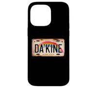 Da'Kine Hawaiian Pidgin Retro Hawaii License Plate Rainbow Case for iPhone 14 Pro Max