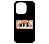 Da'Kine Hawaiian Pidgin Retro Hawaii License Plate Rainbow Case for iPhone 15 Pro