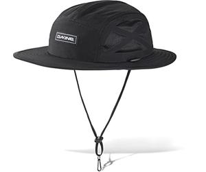 Dakine Kahu Surf Hat Black 10002457 - Quick Dry - Unisex - Floating hat designed for water use - Hybrid style foam brim