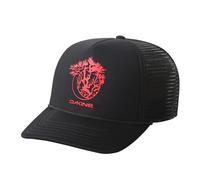 Dakine Men's Darkside Trucker Cap, Black/RED, One Size