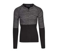 Dakine Mens Long Sleeve 2mm Front Zip Neoprene Wetsuit Top Black - YKK #8 Front Zip closure