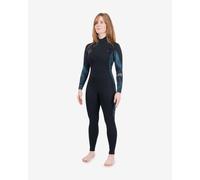 Dakine Quantum Chest Zip Full Suit 3/2 mm Wetsuit Black Blue Women - 10