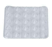 Dakine Spike Snowboard Stomp Pad Traction Mat, 12x12cm Clear