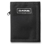 Dakine Trifold Wallet for Men, Vert Rail Wallet RFID Blocking, Slim Durable Mens Wallet with Coin Pocket, Hook & Loop Closure, Black