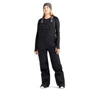 Dakine Womens Stoker Gore-Tex 3-Layer Ski/Snowboard Snow Bibs, Black, Large