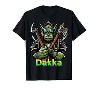 Dakka Orc Gangsta Fantasy Creature Orcs Warrior T-Shirt