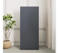 Dakota 2 Door Wardrobe - Dark Grey