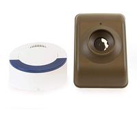 Dakota Alert Long Range Wireless Driveway Motion Detector - DCMA-4000 One Mile Alarm System - Passive Infrared Driveway Alarm Transmitter & Receiver - Outdoor Motion Sensor & Alarms