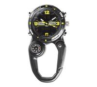 Dakota Digital Clip, Quality Pocket Watch, Fob Alarm, Stopwatch, Timer and Dual Time, Premium Durability Outdoor Gifts for Men, Use for Fishing Hunting, and More, Tactical Digital, Clip On Watch