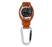 Dakota Leather Field Clip, Clip Watch, Leather Fob Strap, Lightweight Dress, Clip On Watch