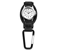 Dakota Watch Co 5000055-SSI Dakota Watch Company Black Leather Field Clip Watch - multi, N/A