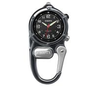 Dakota Mini Clip Microlight, Flashlight and Watch, Outdoor Gifts for Men and Women, Tactical Watch with LED Flashlight, Clip on Watch