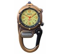 Dakota Mini Clip Watch Micro Light Dakota Mini Clip Microlight Antique Brass 3821-3 [Parallel import goods]