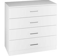 Dakota Modern White Bedroom Furniture Sets, Wardrobes, Chest Drawers, Bedsides