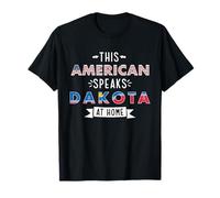 Dakota Nation Native American Flag Tribe Indian Bilingual T-Shirt