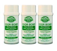 Dakota Odor Bomb Car Odor Eliminator - Vanilla - 3 Pack