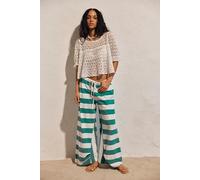 Dakota Pants by free-est at Free People in Vivid Green Combo, Size: Medium - female