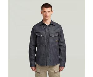 Dakota Regular Selvedge Shirt - Dark blue - Men S