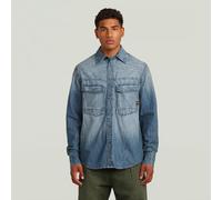 G-star Dakota Long Sleeve Shirt Blue L Men
