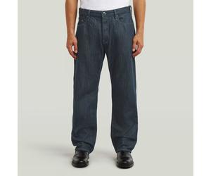 Dakota Regular Straight Neo Raw Jeans - Dark blue - Men 32-34