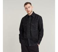 Dakota Slim Denim Shirt - Black - Men L