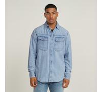 G-star D23616-d252 Long Sleeve Shirt Blue XL Men