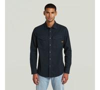 G-star Dakota Slim Fit Long Sleeve Shirt Blue M Men