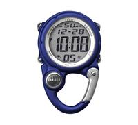 Dakota Watch Co Mini Watch Water Resistant, Synthetic, Small Digital Clip Blue