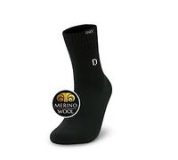 DAKY Waterproof Socks - Phantom Plus Merino black mid-calf socks | High Performance outdoor socks for all sports
