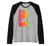 DAL Dallas Love Field Airport Raglan Baseball Tee