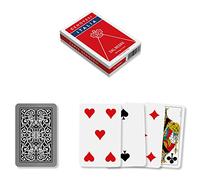 Dal - Genovesi Italia 10074-Genovesi Regional Playing Cards, Red Case, Colour, 10074