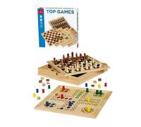 Dal Negro 5-in-1 Wooden Games Compendium - 36cm (UK)