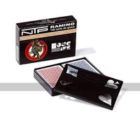 Dal Negro NTP Long Life Ramino Playing Cards - Wide Style, 100% PVC